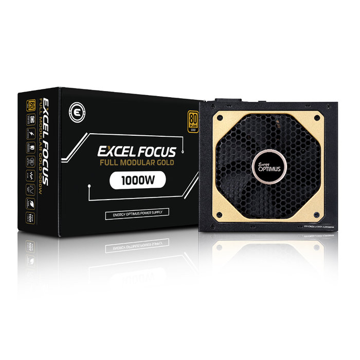 에너지옵티머스 에너지옵티머스 EXCEL FOCUS 1000W 80PLUS GOLD 풀 모듈러