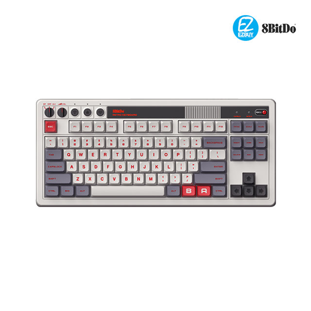 [해외직구] 8BITDO 레트로 기계식 키보드 유무선 핫스왑 87키