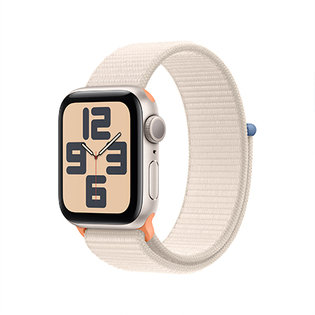 애플워치 SE 40mm, GPS (스타라이트 알루미늄, 스타라이트 스포츠루프) - [MR9W3KH/A]