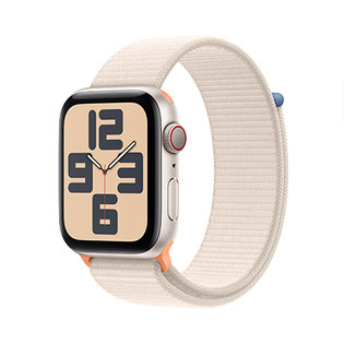 애플워치 SE2 44mm, GPS + Cellular (스타라이트 알루미늄, 스타라이트 스포츠루프) - [MRH23KH/A]