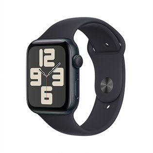 애플워치 SE2 44mm, GPS + Cellular (미드나이트 알루미늄, 미드나이트 스포츠밴드, M/L) - [MRH83KH/A]