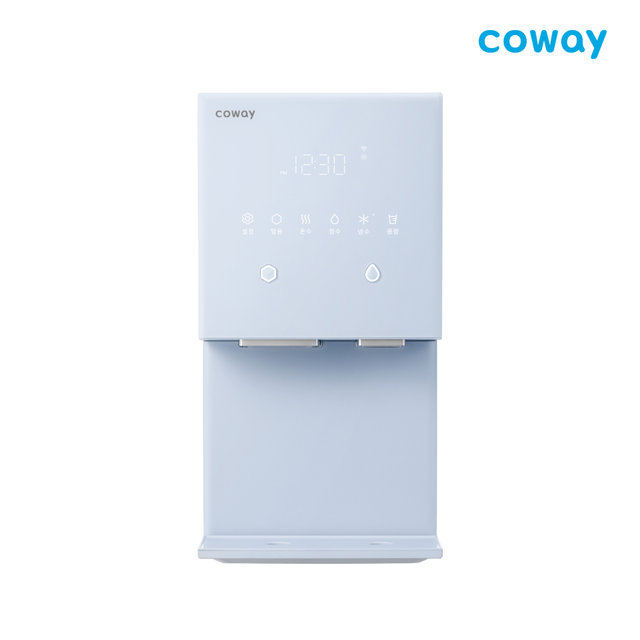 코웨이 아이콘 얼음 정수기 CPI-7400N 아이스 블루 3년 케어십