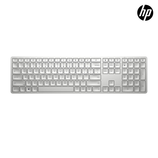 HP 970 프로그래밍 무선 블루투스 키보드 3Z729AA 백라이트 단축키 커스터마이징 원버튼 PC잠금