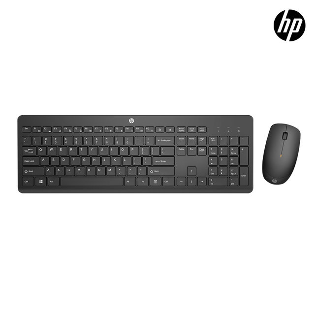 HP 230 무선 키보드 마우스 세트 블랙 18H24AA 저소음 설계 맥북 노트북