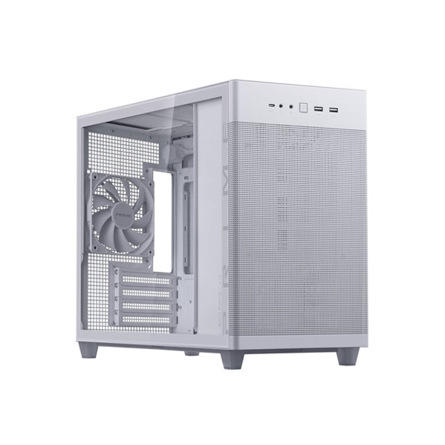 ASUS Prime AP201 강화유리 화이트 미니타워 케이스 대원CTS