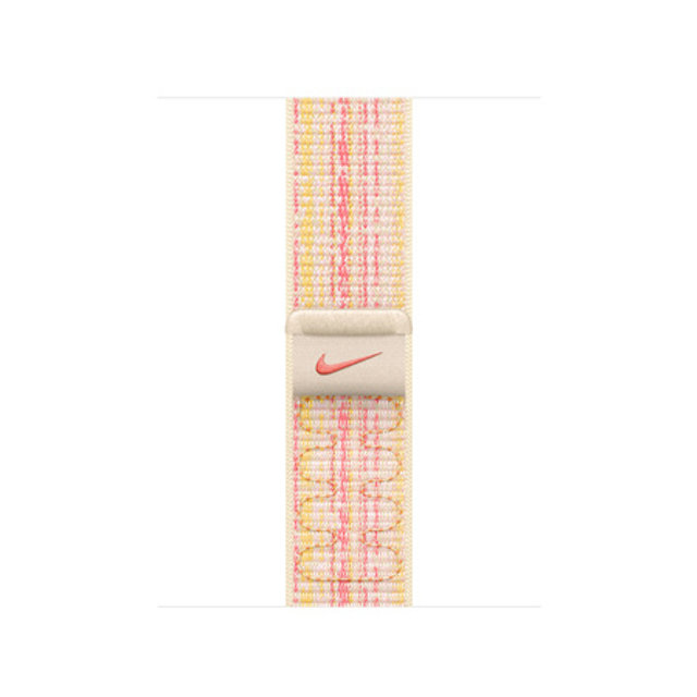 애플워치 나이키 스포츠 루프 41mm (스타라이트핑크, One-Size)