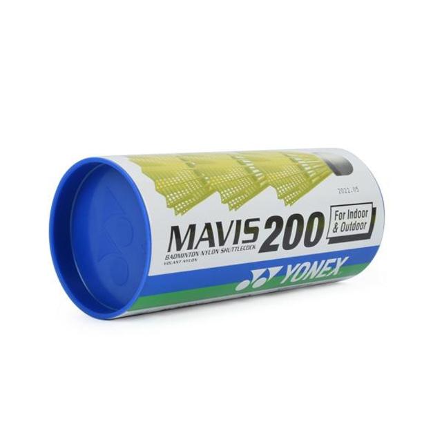 요넥스 마비스 200 야외용 나일론 배드민턴공 셔틀콕