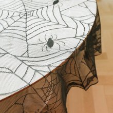 할로윈 망사 거미줄 테이블보 (122X244cm)[스투피드]