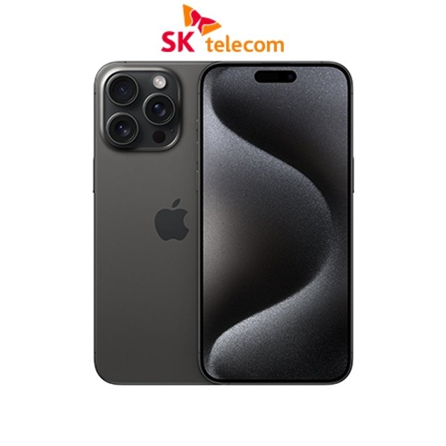 [SKT]아이폰15프로맥스[256GB][블랙 티타늄][IPHONE15PM]