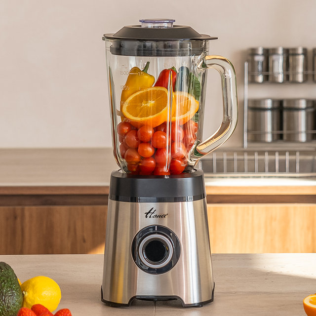 한일전기 SHM-1595 유리 미니 믹서기 1.5L