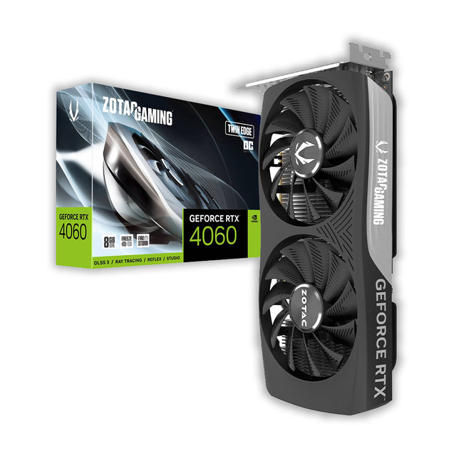 ZOTAC GAMING 지포스 RTX 4060 TWIN Edge OC D6 8GB 그래픽카드