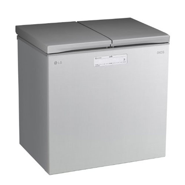 디오스 뚜껑형 김치냉장고 K223LW121 (217L, 린넨 화이트, 1등급)