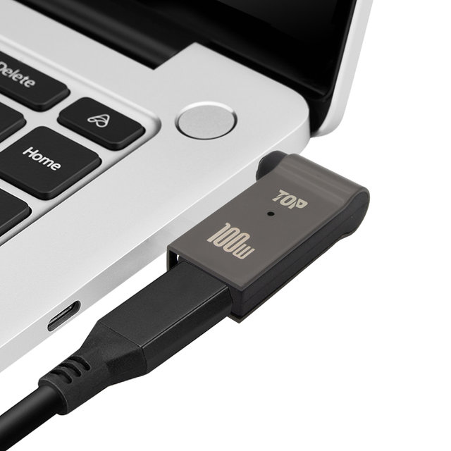 에이치디탑 C타입 DC 변환 100W 노트북 충전 젠더 4.0x1.7 HT-CL028