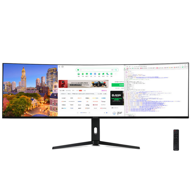 크로스오버 49DQHD9 IPS BLACK USB-C 듀얼QHD 슈퍼울트라와이드 무결점