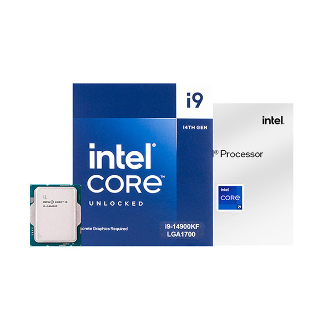 정품박스 인텔 코어 i9-14900KF CPU 랩터레이크 리프레시