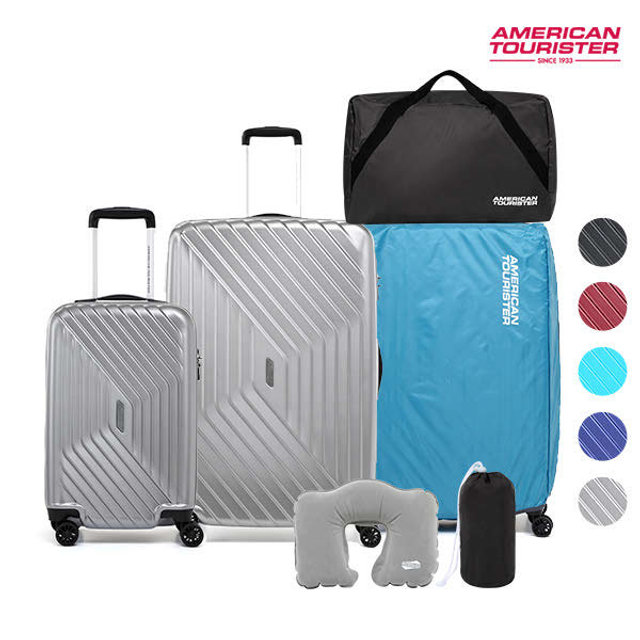 아메리칸투어리스터 NEW CRYSTAL PLUS 여행가방 5종 세트 특대형 기내형 캐리어