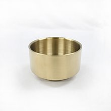 키친아트 금상첨화 티타늄 이중구조 스텐레스 수정과기 수정과그릇