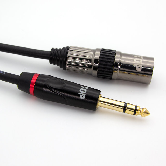 HDTOP 국산 제작 5.5 스테레오 TO XLR 수 케이블50M HT-TP358