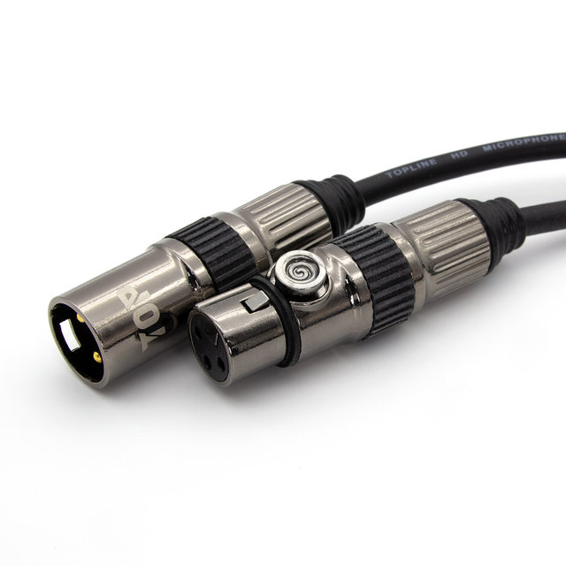 HDTOP 국산 제작 XLR 암 TO XLR 수 연장 케이블 15M HT-TP368