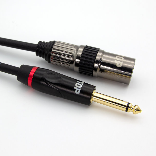HDTOP 국산 제작 5.5 모노 TO XLR 수 케이블 10M HT-TP311