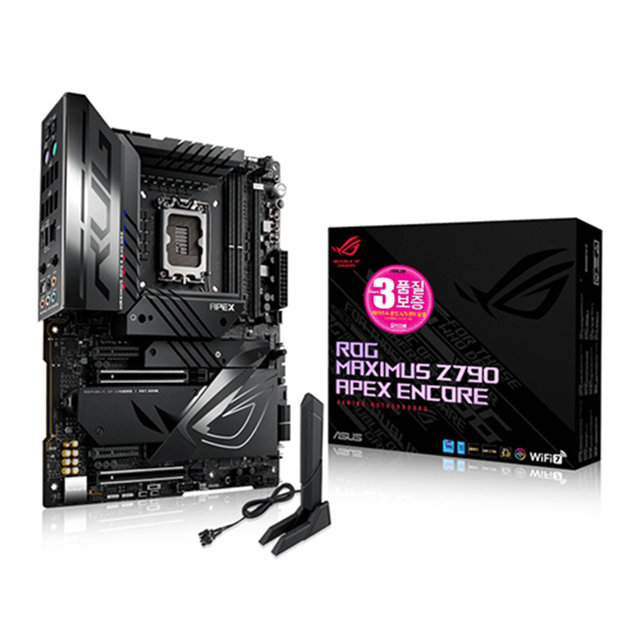 ASUS ROG MAXIMUS Z790 APEX ENCORE STCOM 에이수스 컴퓨터 PC 게이밍 메인보드 인텔 14세대 13세대 CPU추천