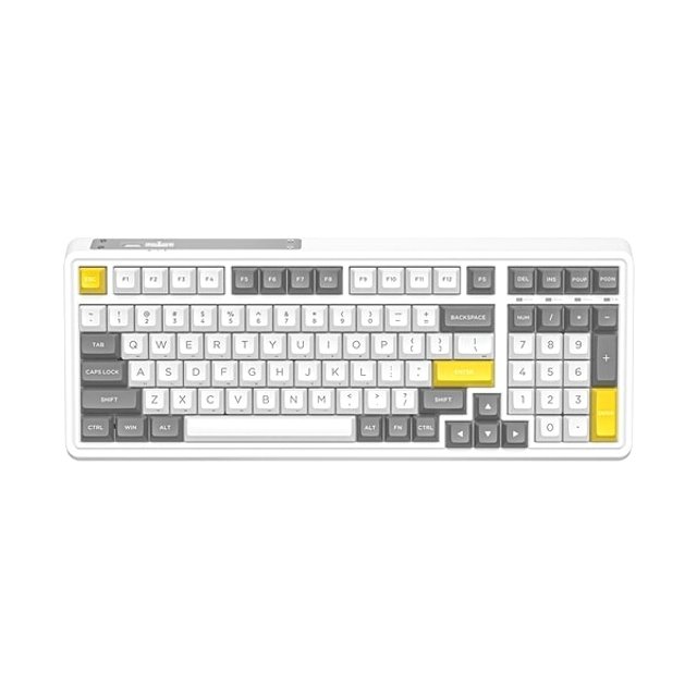 FL ESPORTS CMK99 유무선 핫스왑 풀윤활 화이트 한글 (백축)