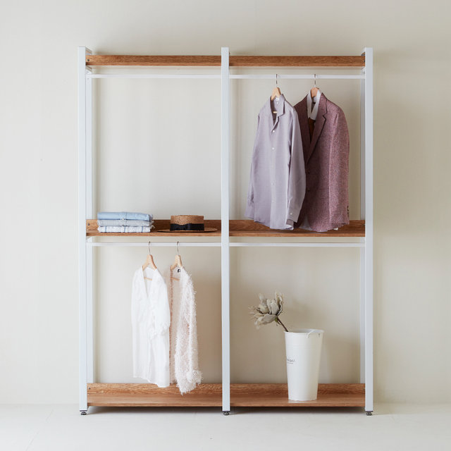 로엘 드레스장 3단 기본형 1600