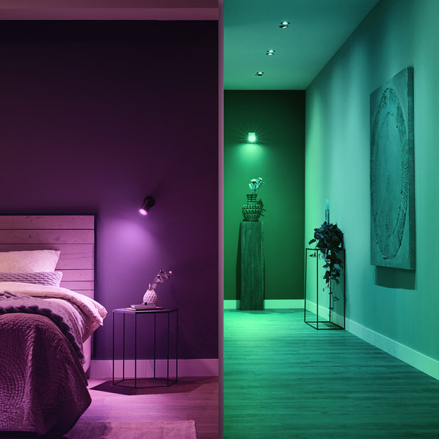 [국내정품]필립스 휴 화이트&컬러 앰비언스 GU10 4.1W 스마트 전구