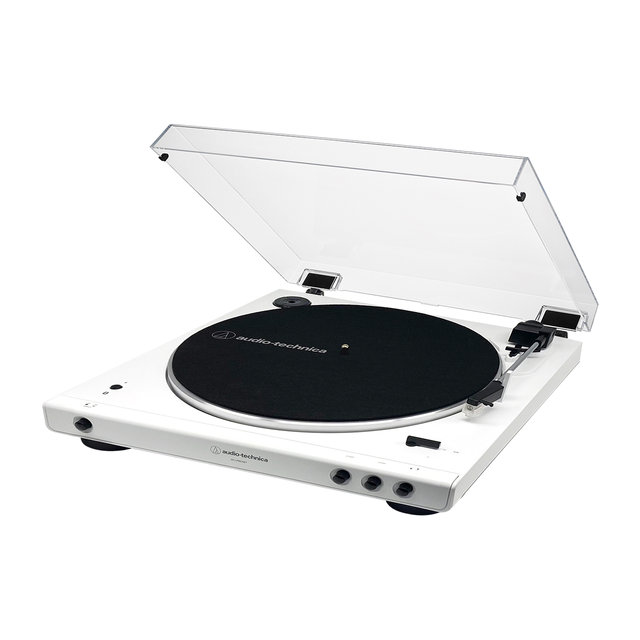 [국내정품]올 화이트 리미티드 에디션 AT-LP60XBT WW 자동 벨트 드라이브 무선 블루투스 턴테이블