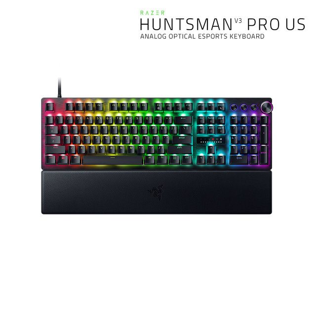 레이저코리아 헌츠맨 V3 프로 풀배열 영문 Razer Huntsman V3 Pro US 유선 키보드