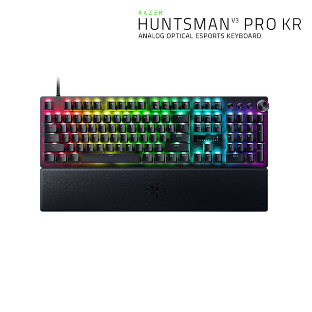 레이저코리아 헌츠맨 V3 프로 한글 Huntsman V3 Pro KR 유선 키보드