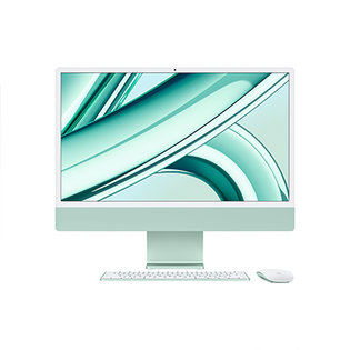 아이맥 24 M3, 8코어 CPU, 10코어 GPU, 8GB RAM, 512GB SSD - 그린 [MQRP3KH/A]