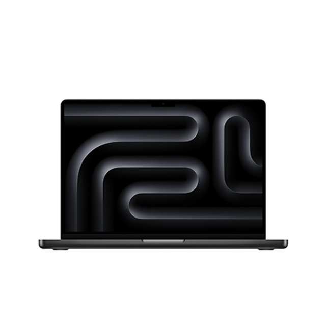 [장기할부] *맥북프로 M3 Pro칩 14형 35.9cm, 12코어 CPU, 18코어 GPU, 18GB RAM, 1TB SSD - 스페이스 블랙 [MRX43KH/A]