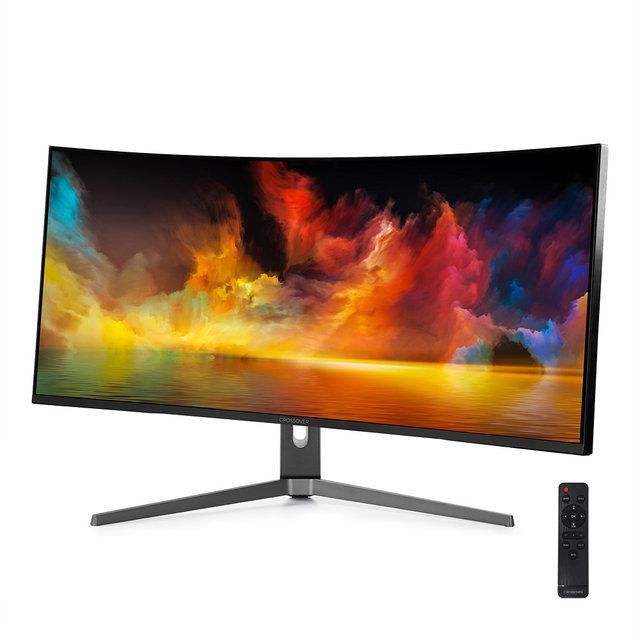 크로스오버 38LGD66CBK 96cm LG IPS 블랙 커브드 게이밍 컴퓨터 모니터