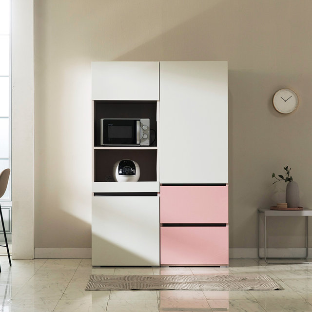 [비밀특가] 스페이스 광폭 1200 광파오븐 렌지대 주방수납장