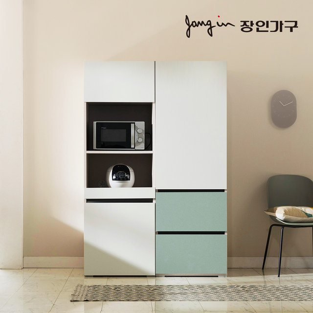 [비밀특가] 스페이스 광폭 1200 광파오븐 렌지대 주방수납장