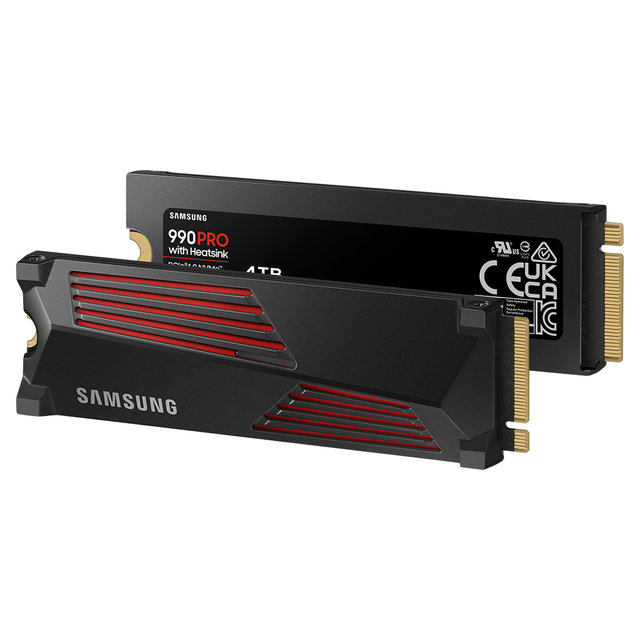 삼성전자 삼성 990 PRO 히트싱크 4TB PCIe 4.0 NVMe TLC 4테라 MZ-V9P4T0CW 공식인증 (정품)