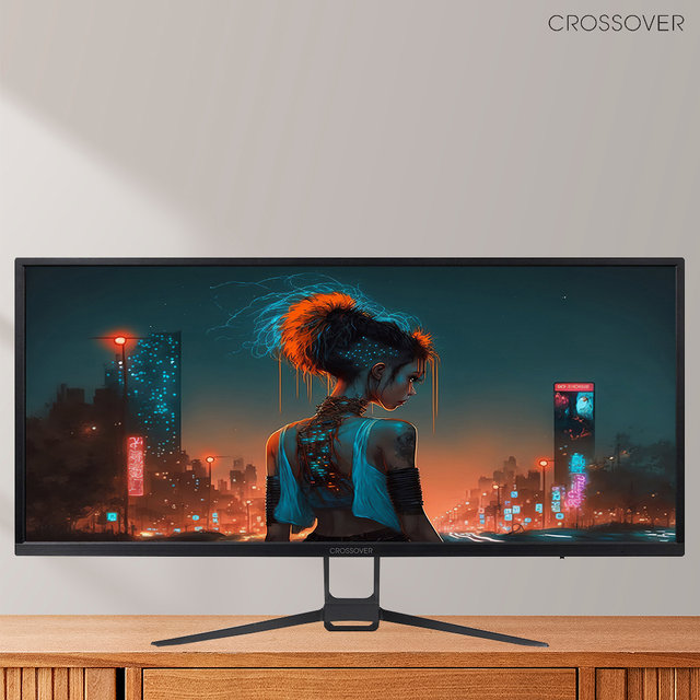 크로스오버 34UC90 86cm WQHD 100Hz HDR 슬림베젤 게이밍 모니터 업그레이드이벤트