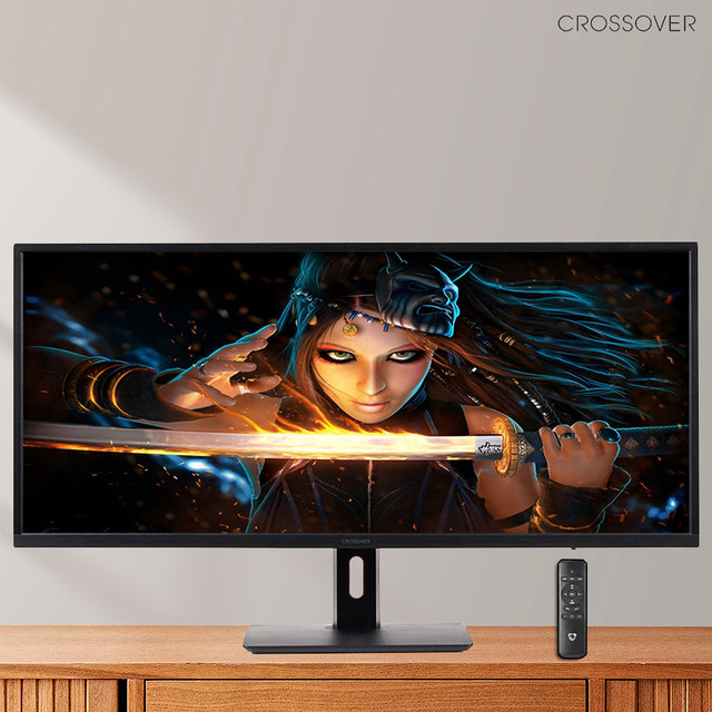 크로스오버 34UC75 86cm WQHD 100Hz HDR 와이드 게이밍 컴퓨터 모니터 업그레이드이벤트