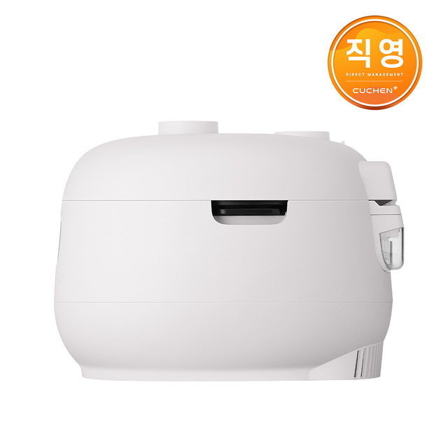 쿠첸 Brain 블라썸 화이트 풀스텐 듀얼프레셔 10인용 IH전기압력밥솥 CRH-TWS1010BW