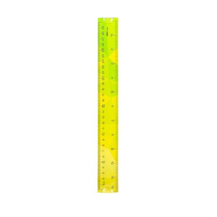델리코리아 오피스넥스 DELI EH651 트위스터블 자 30cm 랜덤