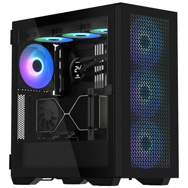3RSYS R640 Quiet 미들타워 케이스 블랙