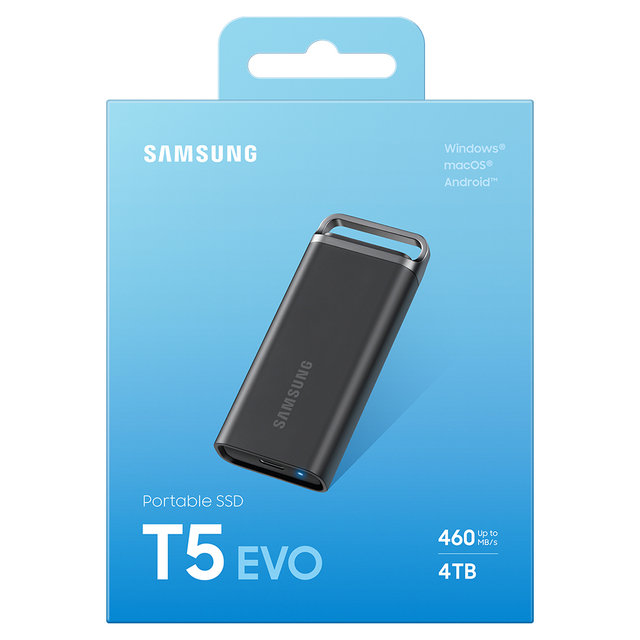 삼성전자 삼성 T5 EVO 외장SSD 포터블 4TB MU-PH4T0SWW 공식인증 정