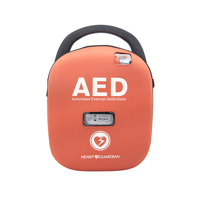 라디안큐바이오 국산 AED 심장충격기 HR-503-KT 한국어안내 자동제세동기