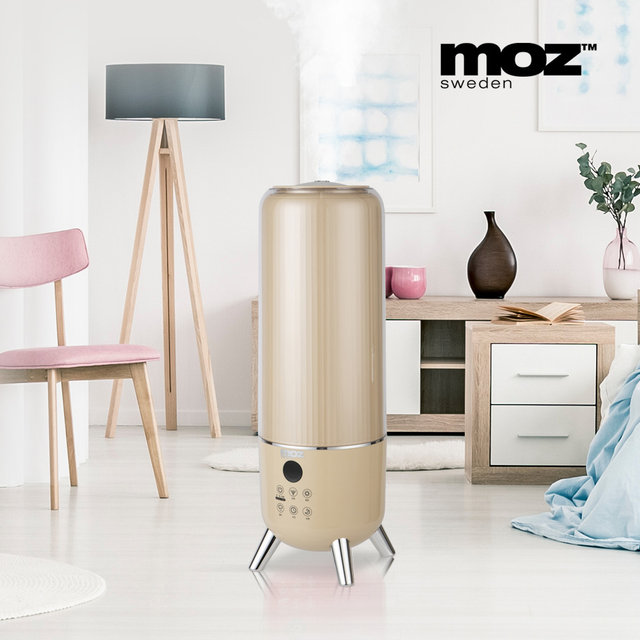 MOZ 모즈 6L 대용량 은나노 UV-LED 살균 리모컨 7단 습도 조절 가습기 DMH-720C 레드