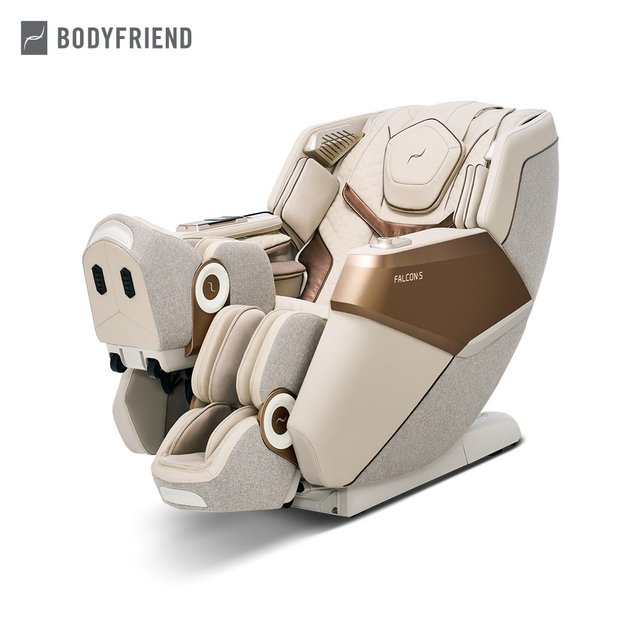 [클릭 혜택가적용 확인+카드할인] 팔콘S 천연가죽 안마의자 헬스케어로봇 무상AS 5년