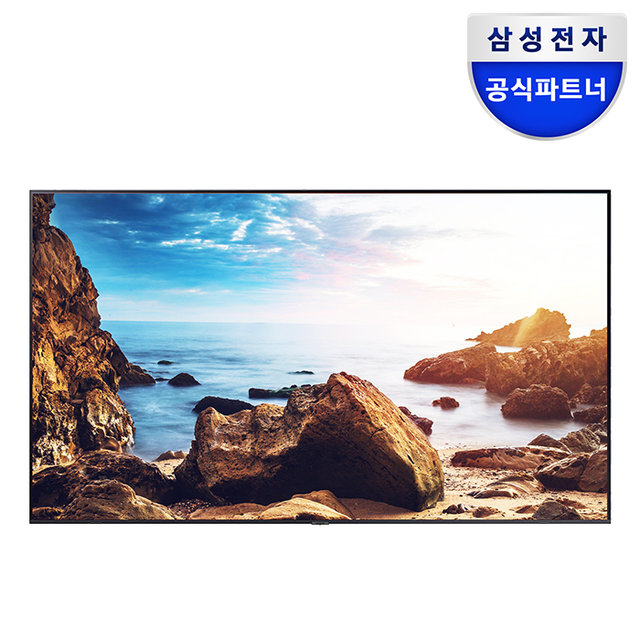 삼성 107.9cm(43인치) 비즈니스TV LH43BECHLGFXKR 스탠드형 4K UHD LED 에너지 효율 1등급