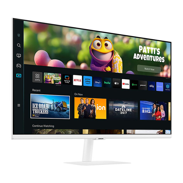 삼성 M5 S32CM501 화이트 80.1cm 스마트 모니터 인터넷 넷플릭스 SmartThings 미러링