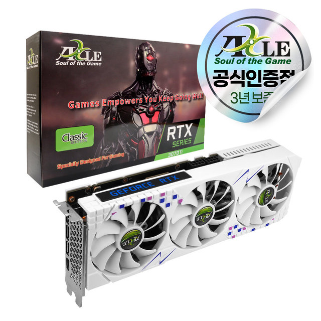 [8% 카드할인] 엑슬 지포스 RTX 3070 Ti D6X 8GB 에즈윈