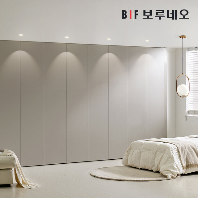 레스 무몰딩 맞춤시공 여닫이 붙박이장 30cm